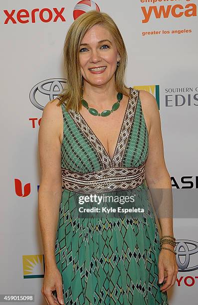 United Way President & CEO Elise Buik attends the Greater Los Angeles YWCA Rhapsody Ball at the Beverly Wilshire Four Seasons Hotel on November 14,...