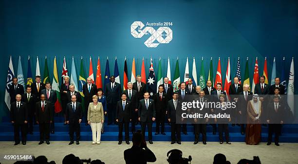 Russian President Valdimir Putin, South African President Jacob Zuma, French President Francois Hollande, German Chancellor Angela Merkel, Japanese...