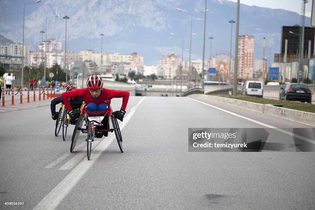 Handicapped racers