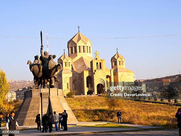 st. gregor church - armenian church stock pictures, royalty-free photos & images