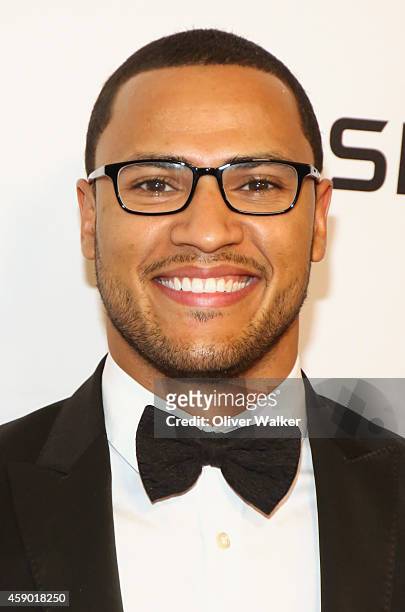 Actor Andre Hall arrives at the YWCA Greater Los Angeles Presents The Rhapsody Ball at the Beverly Wilshire Four Seasons Hotel on November 14, 2014...