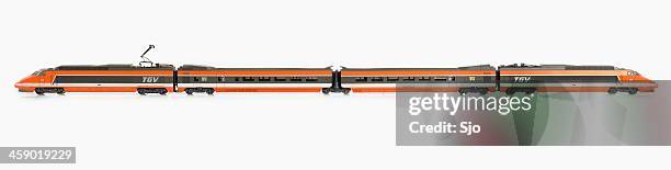 tgv-maßstabsgetreue - hohe aufnahmegeschwindigkeit stock-fotos und bilder