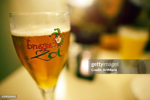 brugse zot - belgium beer stock pictures, royalty-free photos & images