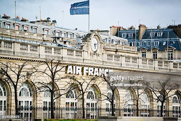 air france building in paris - avia stock pictures, royalty-free photos & images