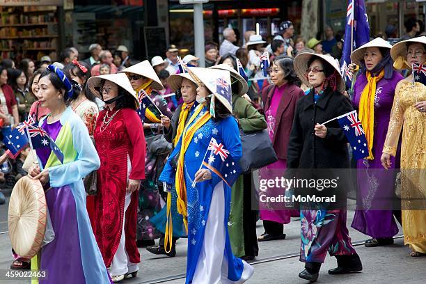 australia day parade - australia day stock pictures, royalty-free photos & images