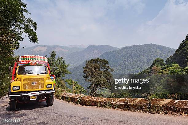 indian truck - tata group stock pictures, royalty-free photos & images