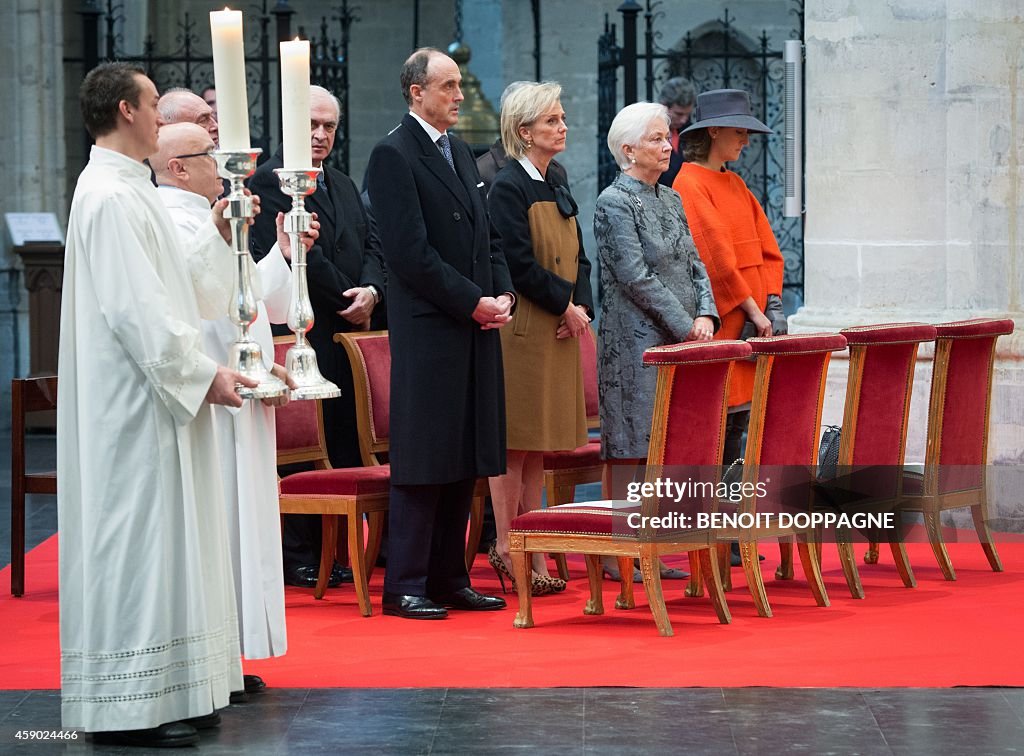 BELGIUM-ROYALS-KING FEAST
