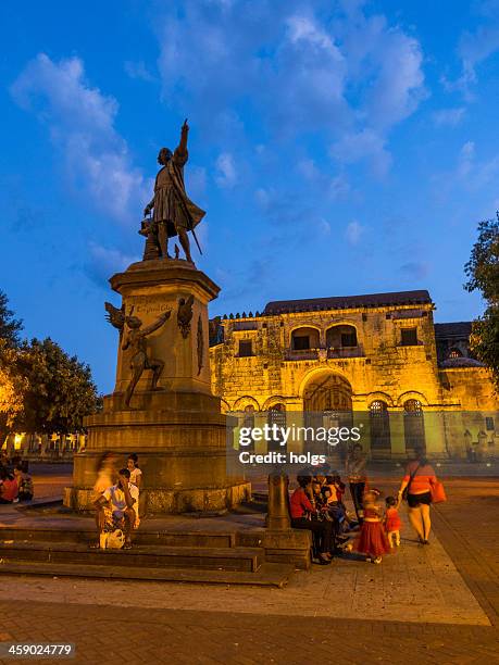 zona colonial, santo domingo, dominikanische republik - santo domingo stock-fotos und bilder