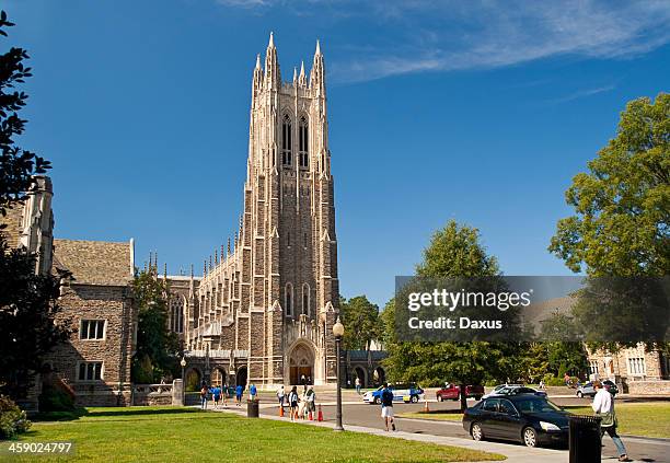 duke university chapel - duke stock pictures, royalty-free photos & images