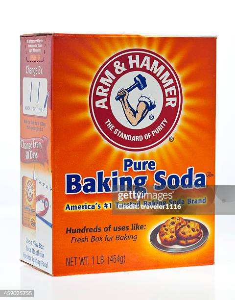 baking soda - baking soda box stock pictures, royalty-free photos & images