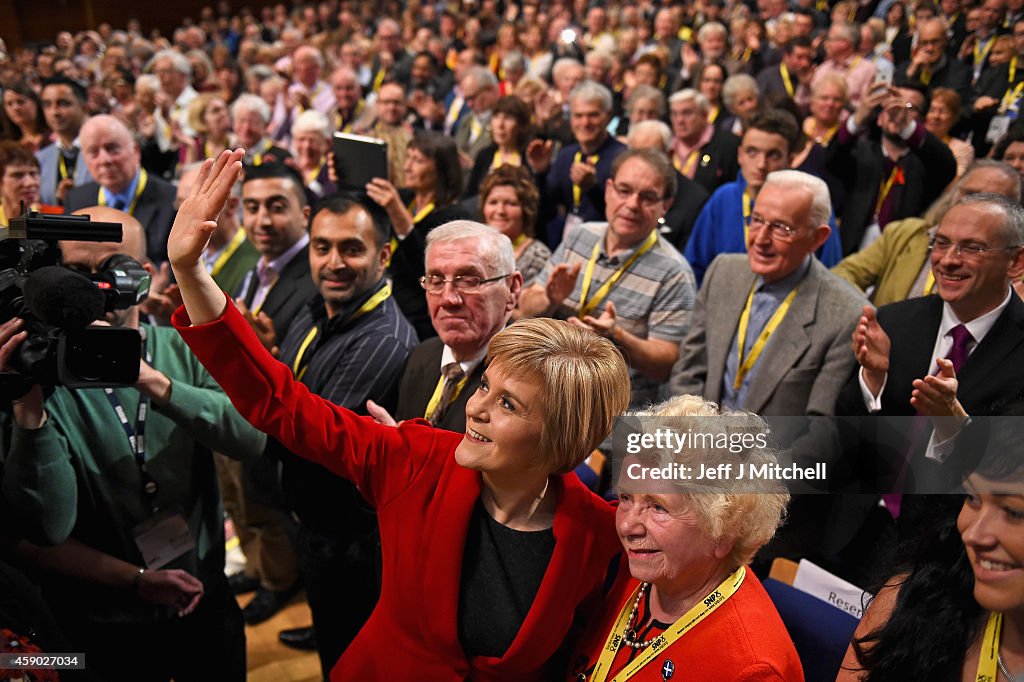 Keynote Speech By New Leader Of The SNP Nicola Sturgeon