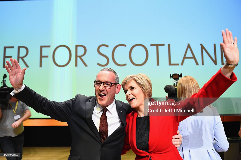 Keynote Speech By New Leader Of The SNP Nicola Sturgeon