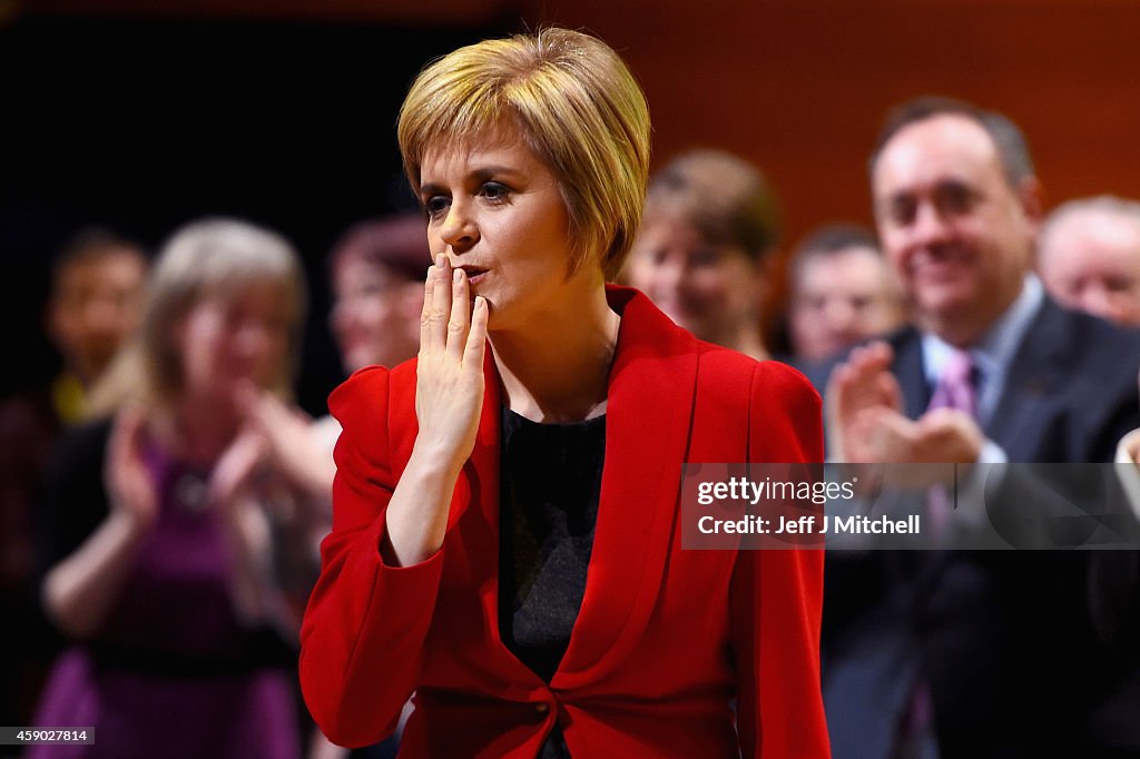 Keynote Speech By New Leader Of The SNP Nicola Sturgeon