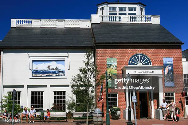 whaling museum, nuntacket - whaling stock pictures, royalty-free photos & images