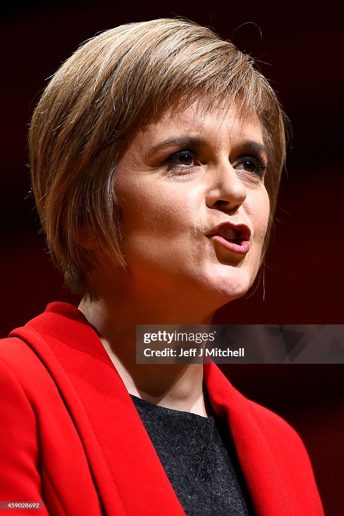 Keynote Speech By New Leader Of The SNP Nicola Sturgeon