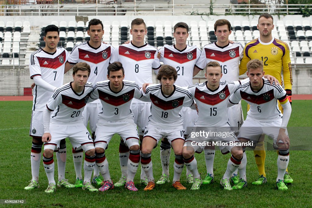 U19 Greece v U19 Germany - U19 Invitational Tournament