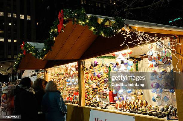 Booth at Christmas Village