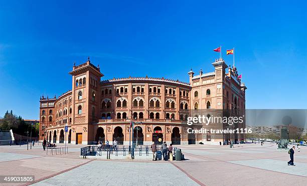 plaza de toros las ventas in madrid, spanien - stierkampfarena stock-fotos und bilder