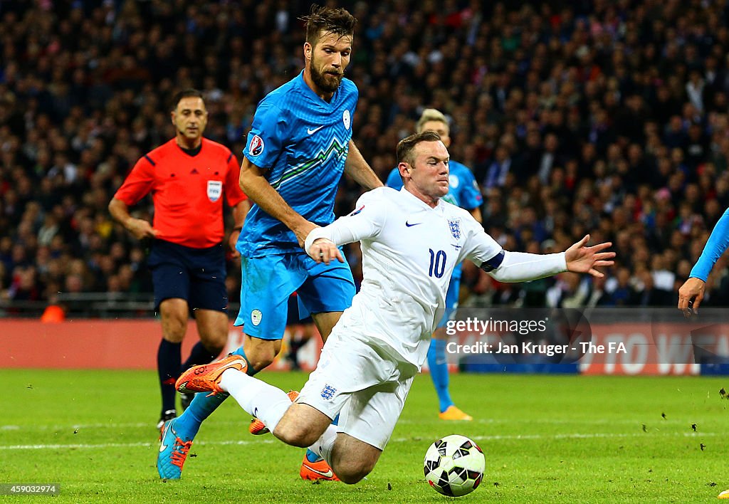 England v Slovenia - EURO 2016 Qualifier