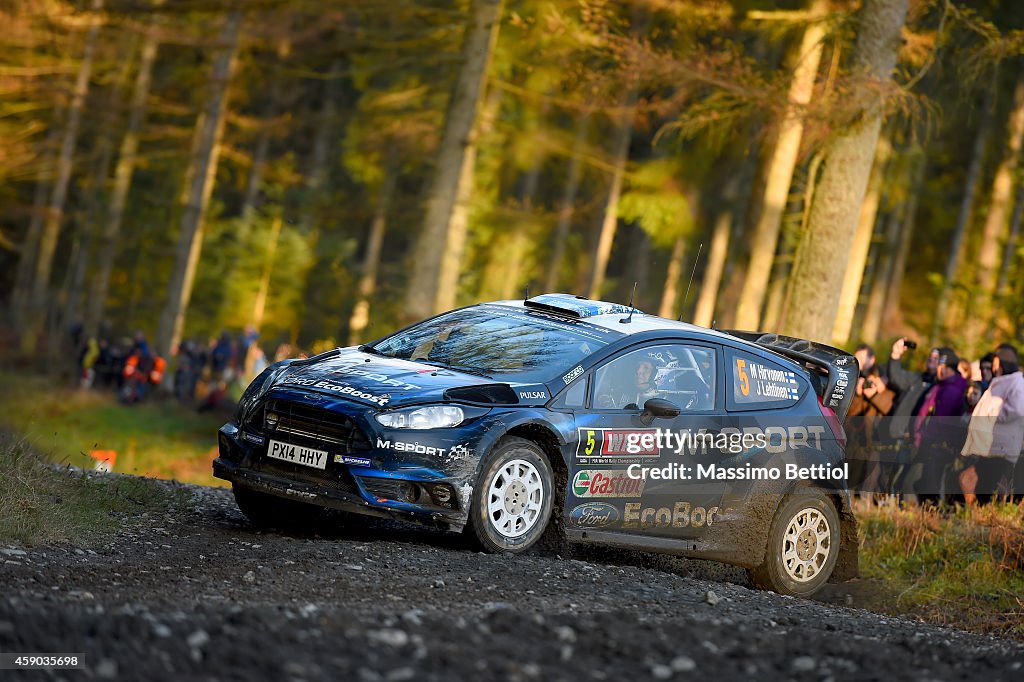 FIA World Rally Championship Great Britain - Day Two