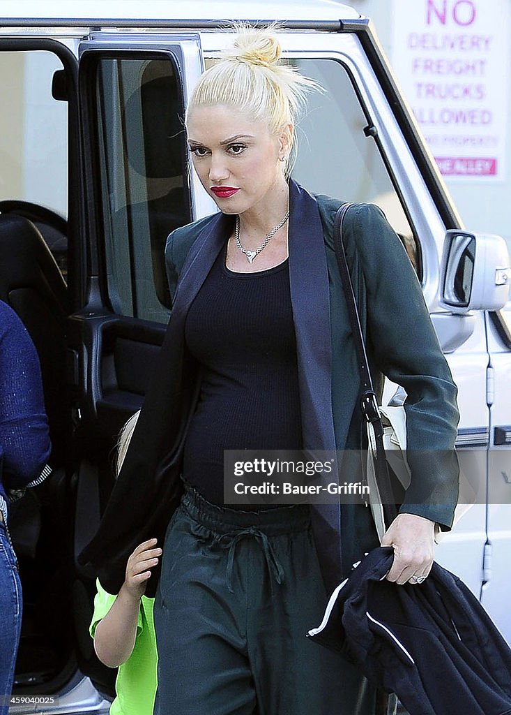 Celebrity Sightings In Los Angeles - December 22, 2013