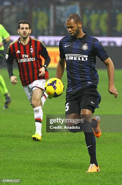 Ronaldo F.C. Inter during A.C. Milan match under Serie A in Milan, December 22, Italy.