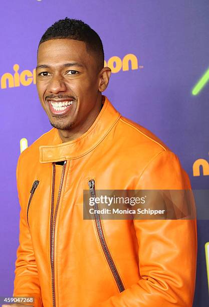 Nick Cannon attends the 2014 Nickelodeon HALO Awards at Pier 36 on November 15, 2014 in New York City.