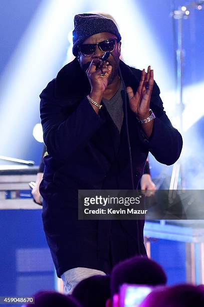 Tariq 'Black Thought' Trotter performs onstage at the Sixth Annual Nickelodeon HALO Awards in New York City. The hour-long concert special will...