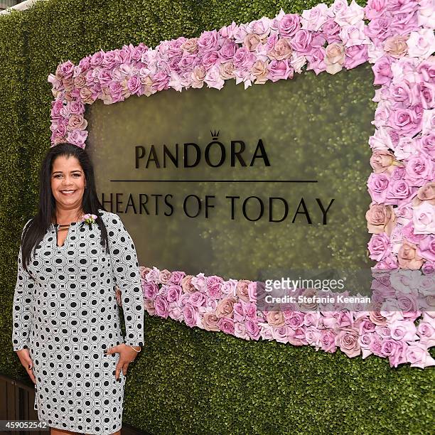 Annette Roque attends PANDORA Hearts Of Today Honoree Luncheon at Montage Beverly Hills on November 15, 2014 in Beverly Hills, California.