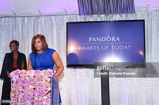 Keshia Holland attends PANDORA Hearts Of Today Honoree Luncheon at Montage Beverly Hills on November 15, 2014 in Beverly Hills, California.