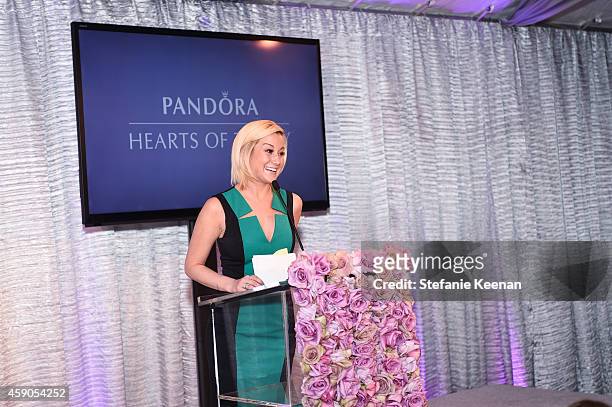 Kelli Pickler attends PANDORA Hearts Of Today Honoree Luncheon at Montage Beverly Hills on November 15, 2014 in Beverly Hills, California.