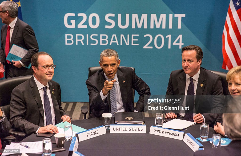 World Leaders Gather For G20 Summit In Brisbane