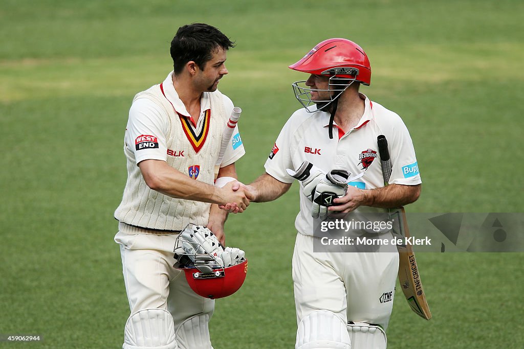 SA v VIC - Sheffield Shield - Day 1