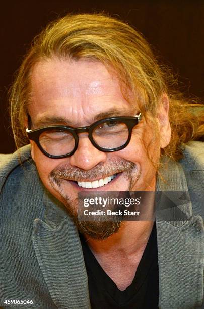 Screenwriter/director/actor Kurt Sutter signs and discusses his new book "Sons Of Anarchy: Bratva" at Barnes & Noble bookstore at The Grove on...