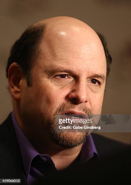 Actor Jason Alexander arrives at Live Your Passion Celebrity Benefit at The Venetian Las Vegas on November 15, 2014 in Las Vegas, Nevada.
