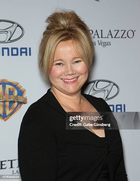 Actress/comedian Caroline Rhea arrives at Live Your Passion Celebrity Benefit at The Venetian Las Vegas on November 15, 2014 in Las Vegas, Nevada.