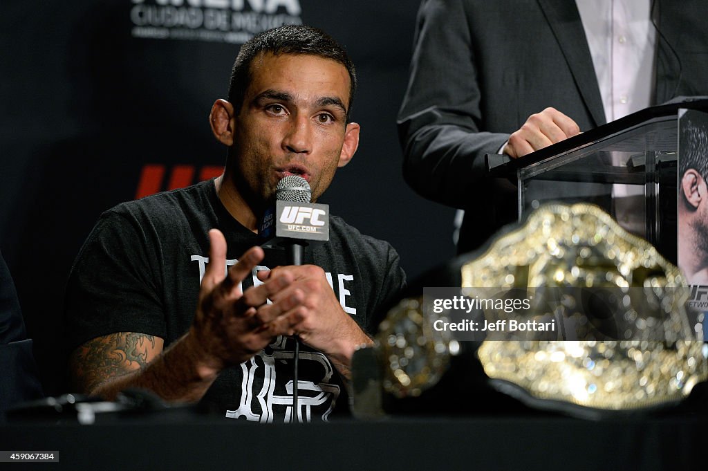 UFC 180: Werdum v Hunt - Press Conference