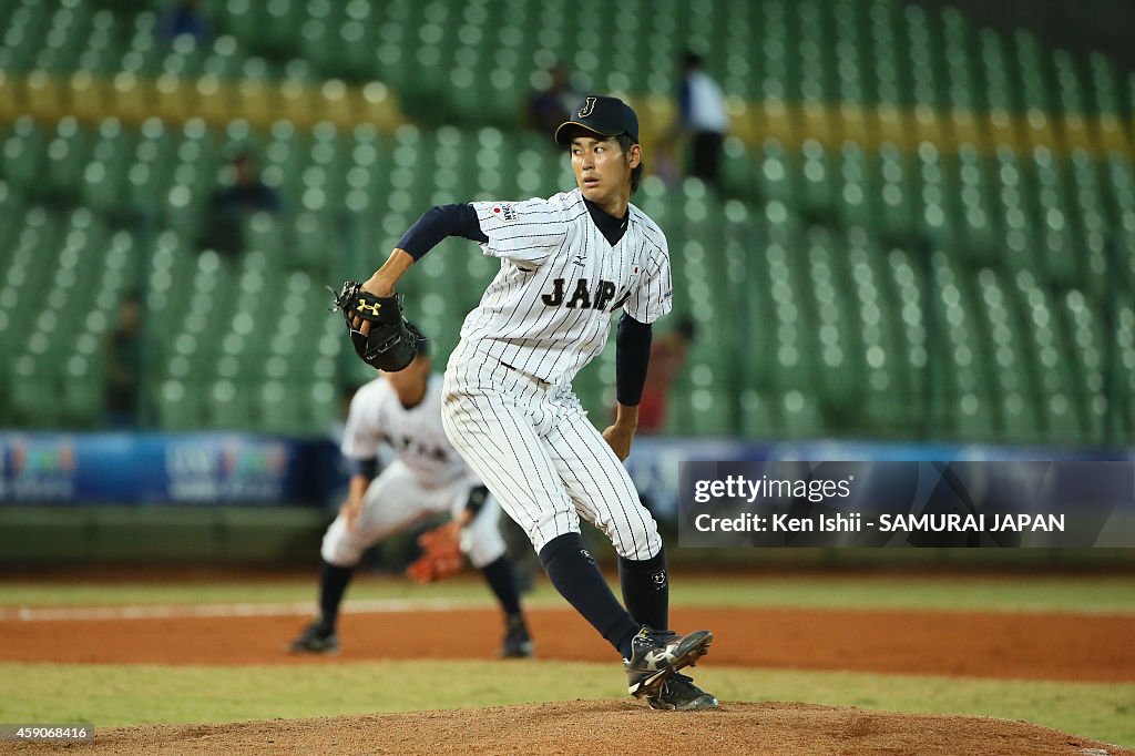 Japan v Chinese Taipei - IBAF 21U Baseball World Cup Final