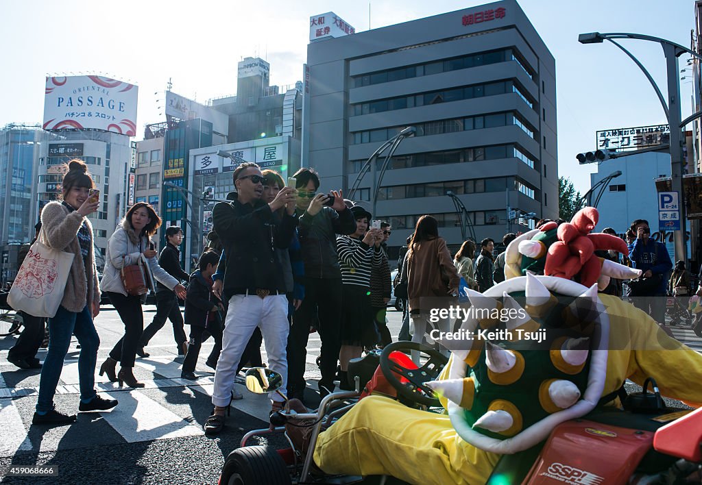 Real Mario Kart In Tokyo