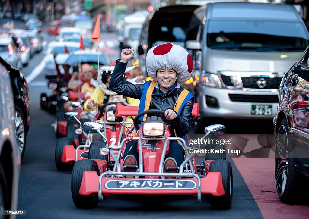 Real Mario Kart In Tokyo