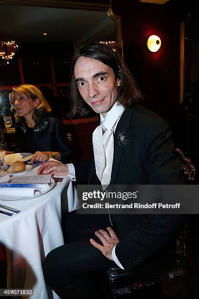 Mathematician Cedric Villani attends the French-American Foundation Gala Dinner at Salle Wagram on November 7, 2014 in Paris, France.