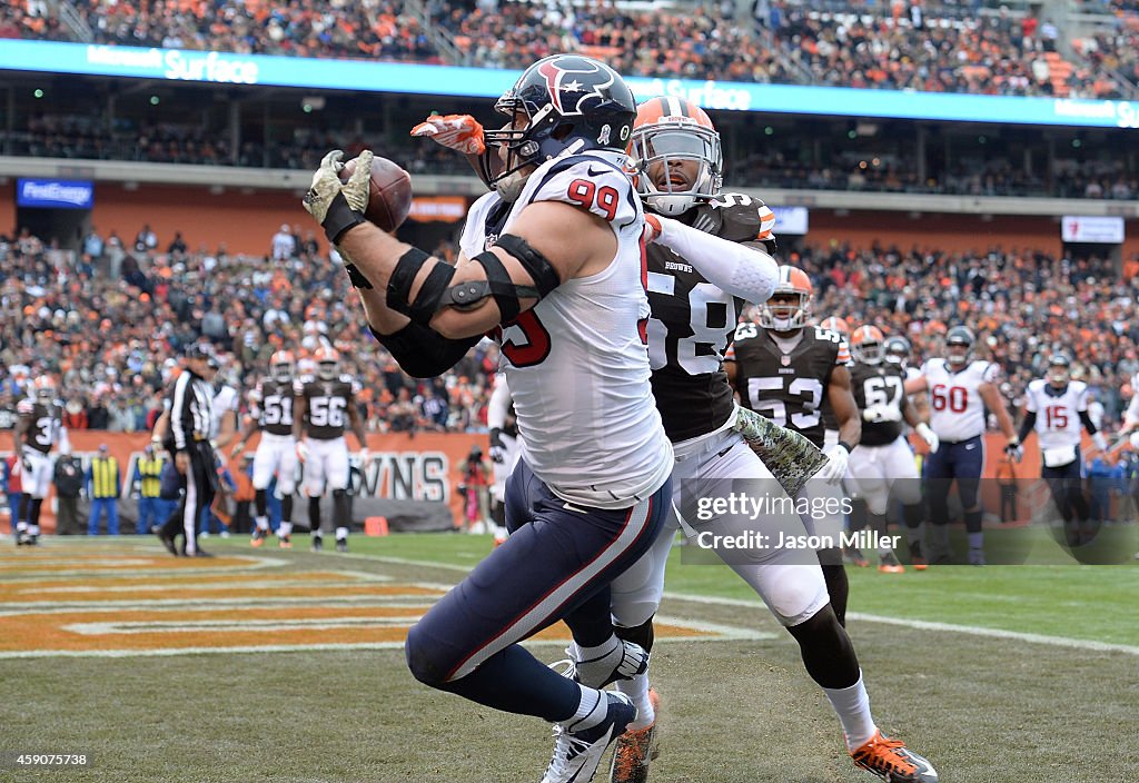 Houston Texans v Cleveland Browns