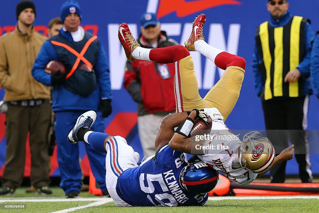 San Francisco 49ers v New York Giants