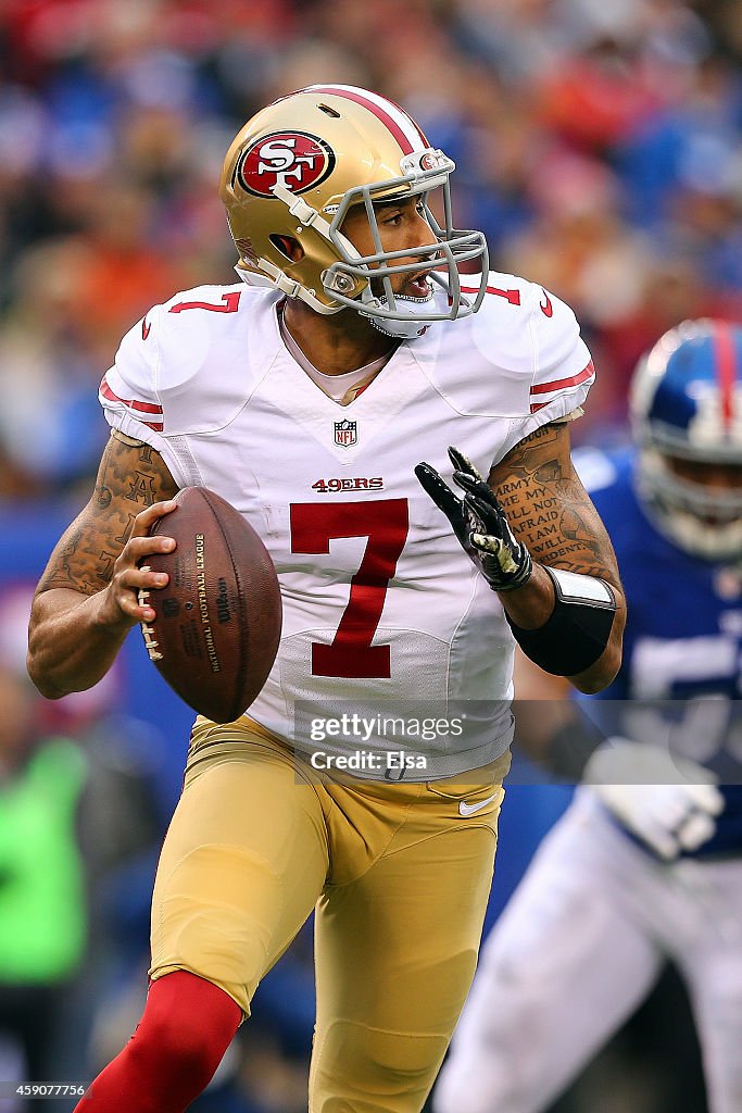 San Francisco 49ers v New York Giants