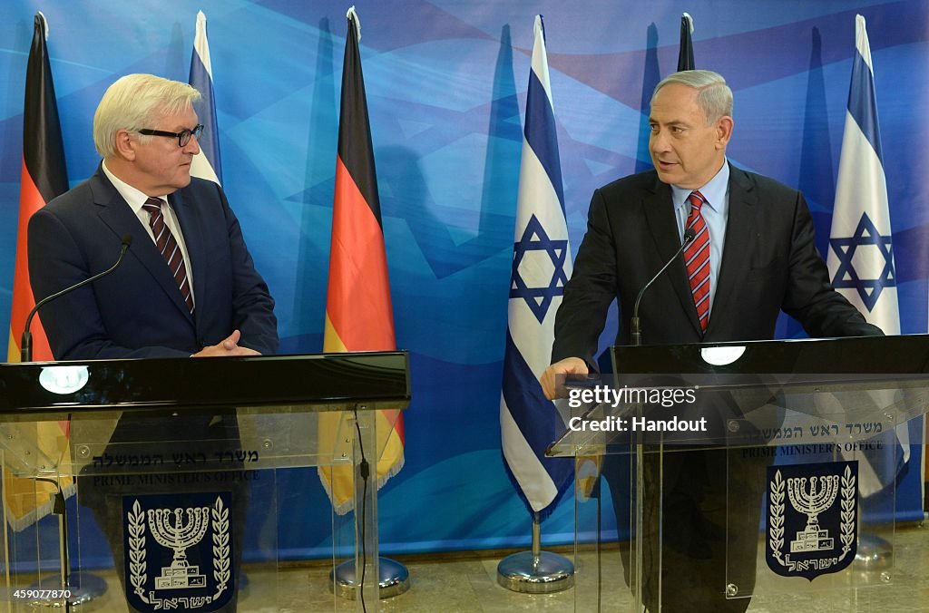 German Foreign Minister Visits Israel And Palestinian Territories