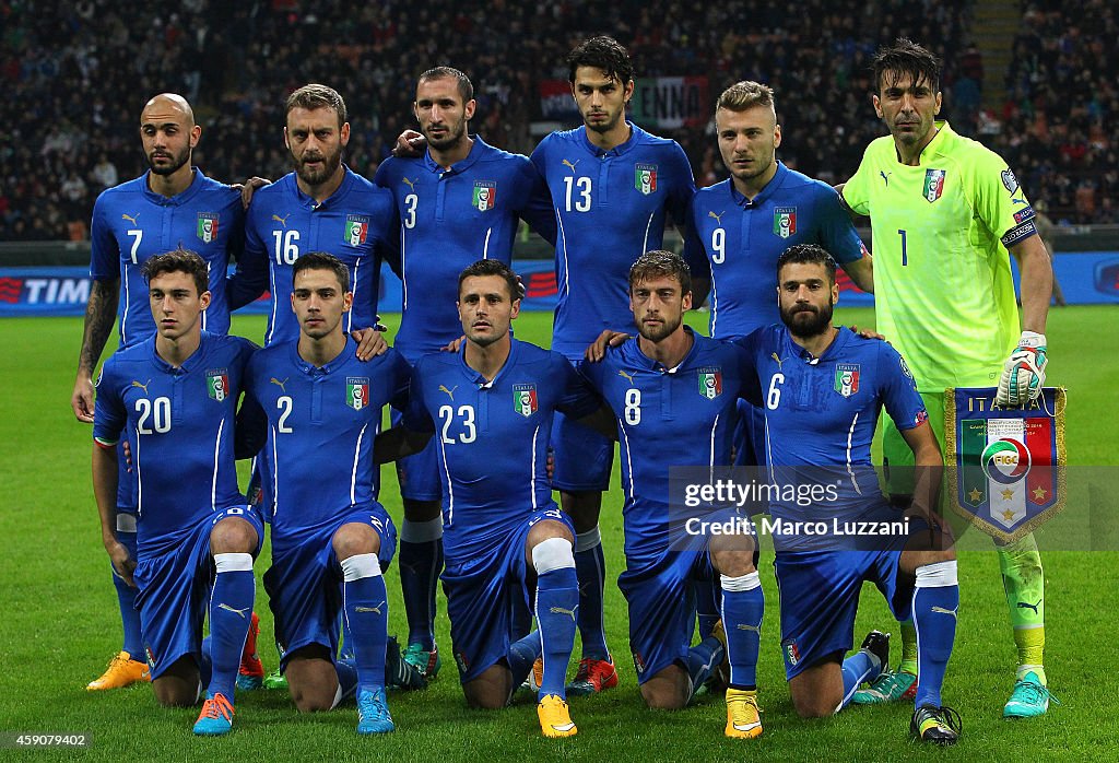 Italy v Croatia - EURO 2016 Qualifier