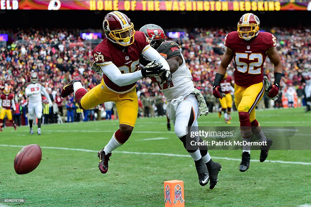 Tampa Bay Buccaneers v Washington Redskins