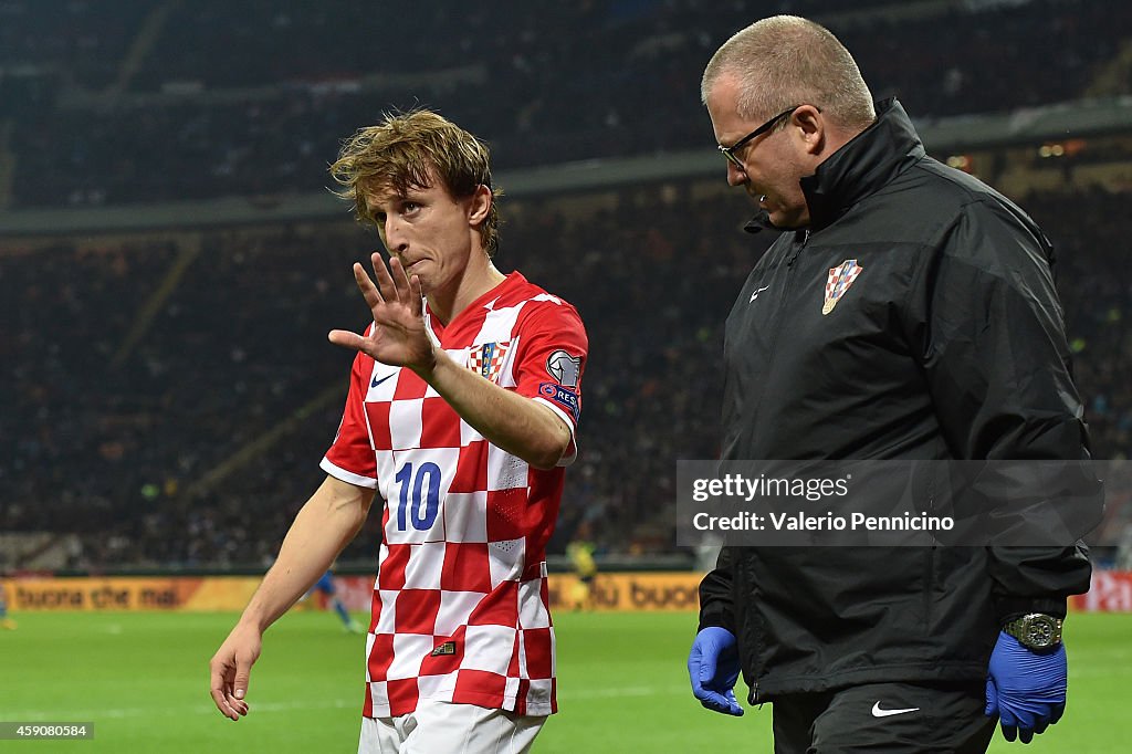 Italy v Croatia - EURO 2016 Qualifier