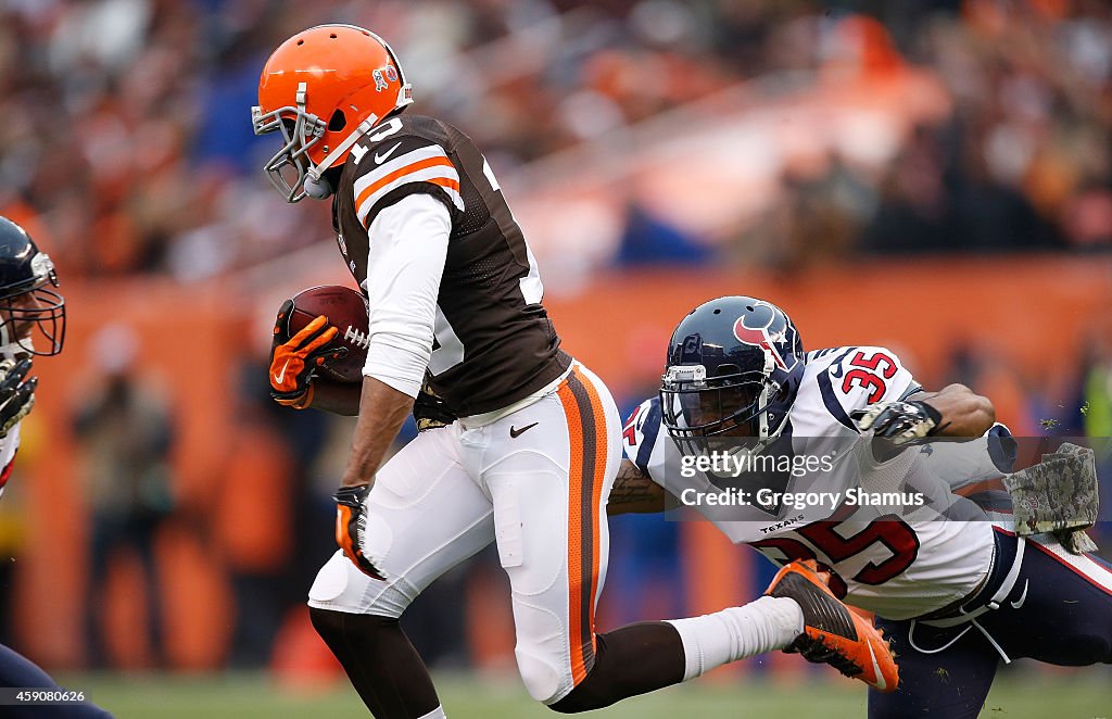 Houston Texans v Cleveland Browns