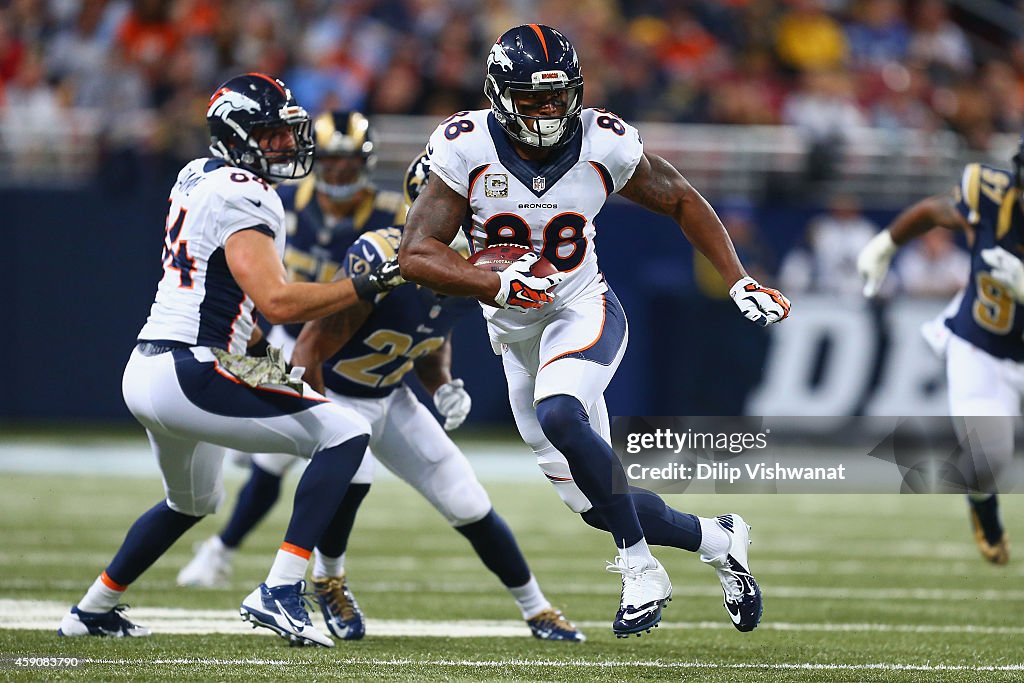 Denver Broncos v St. Louis Rams